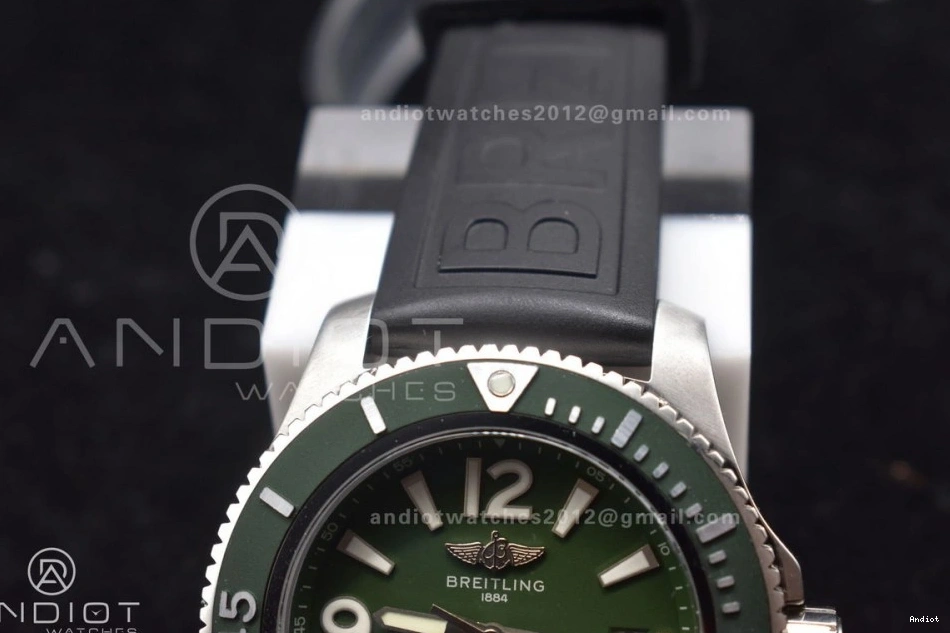 Edition TF Dial Superocean Black A2824 Green Strap Bezel Rubber Black 44 Best Automatic On Dark 1:1 0302